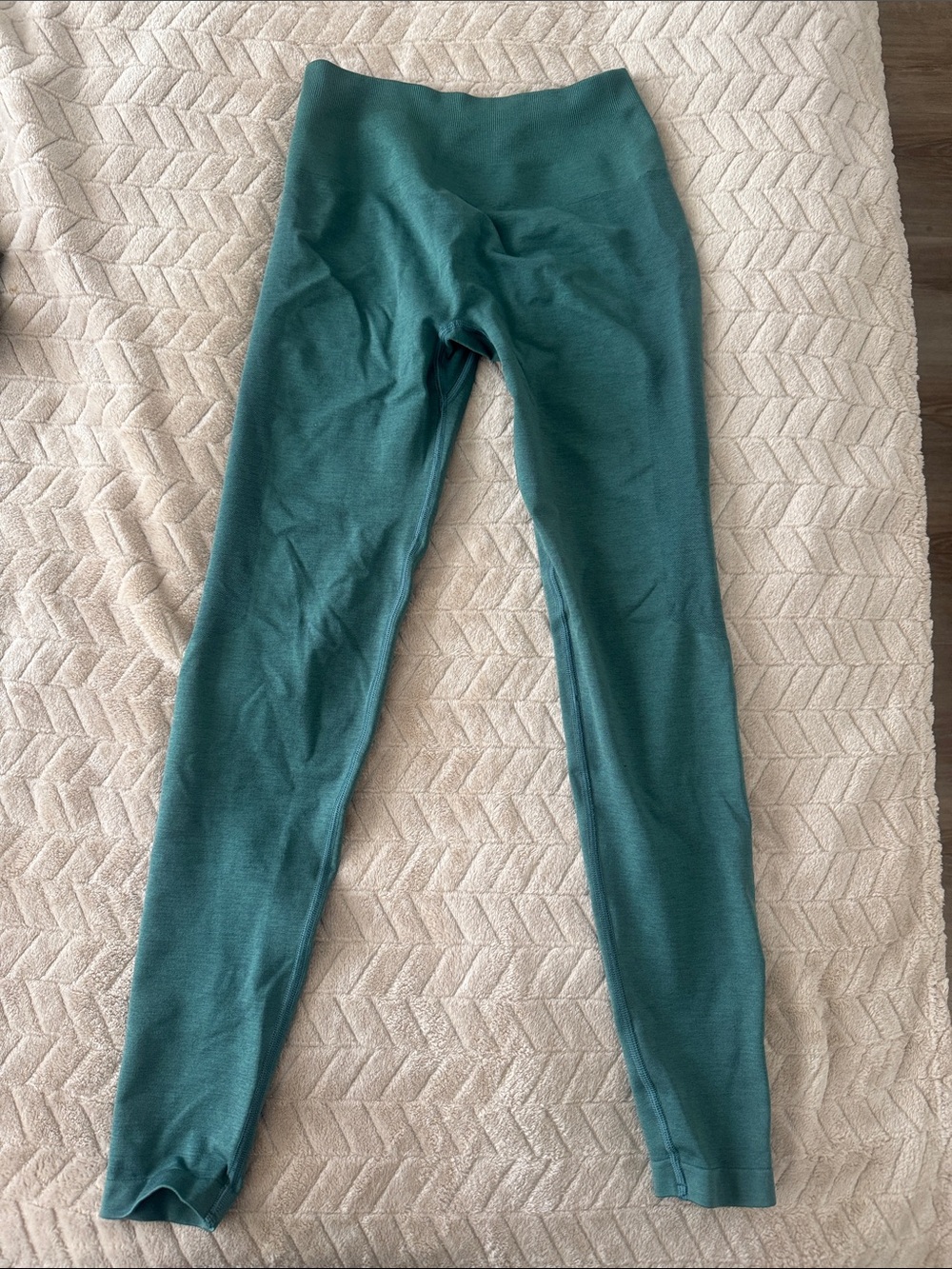 Alphalete Teal High-Waist Leggings